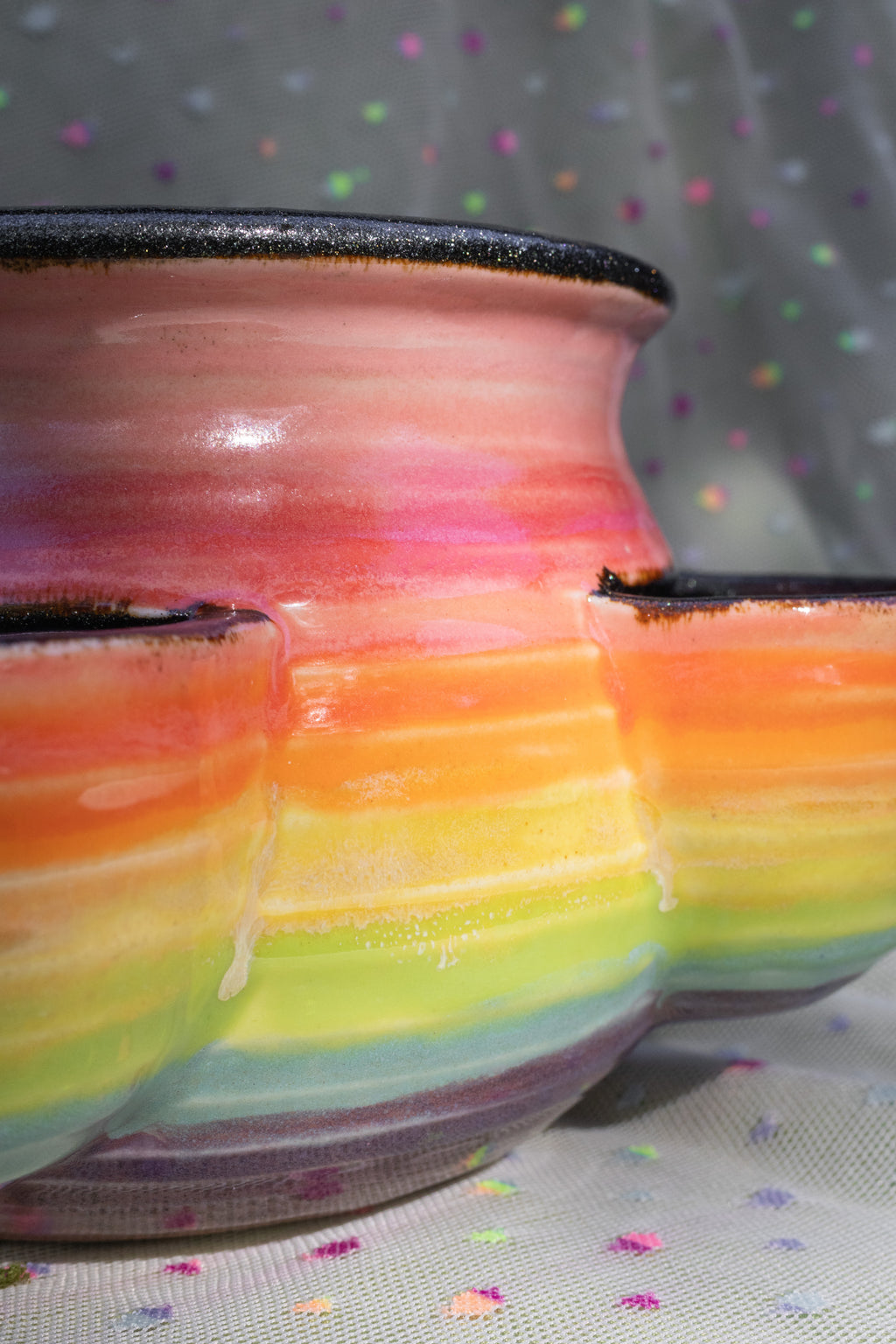 Rainbow Strawberry Planter